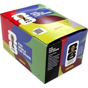 Caixa de Envelopes com Figurinhas Panini Copa do Mundo Fifa 2026 - 104 unidades
