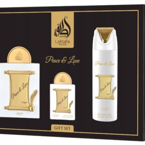 Lattafa Peace&love EDP 100 + EDP 20 + Deo 200 Kt