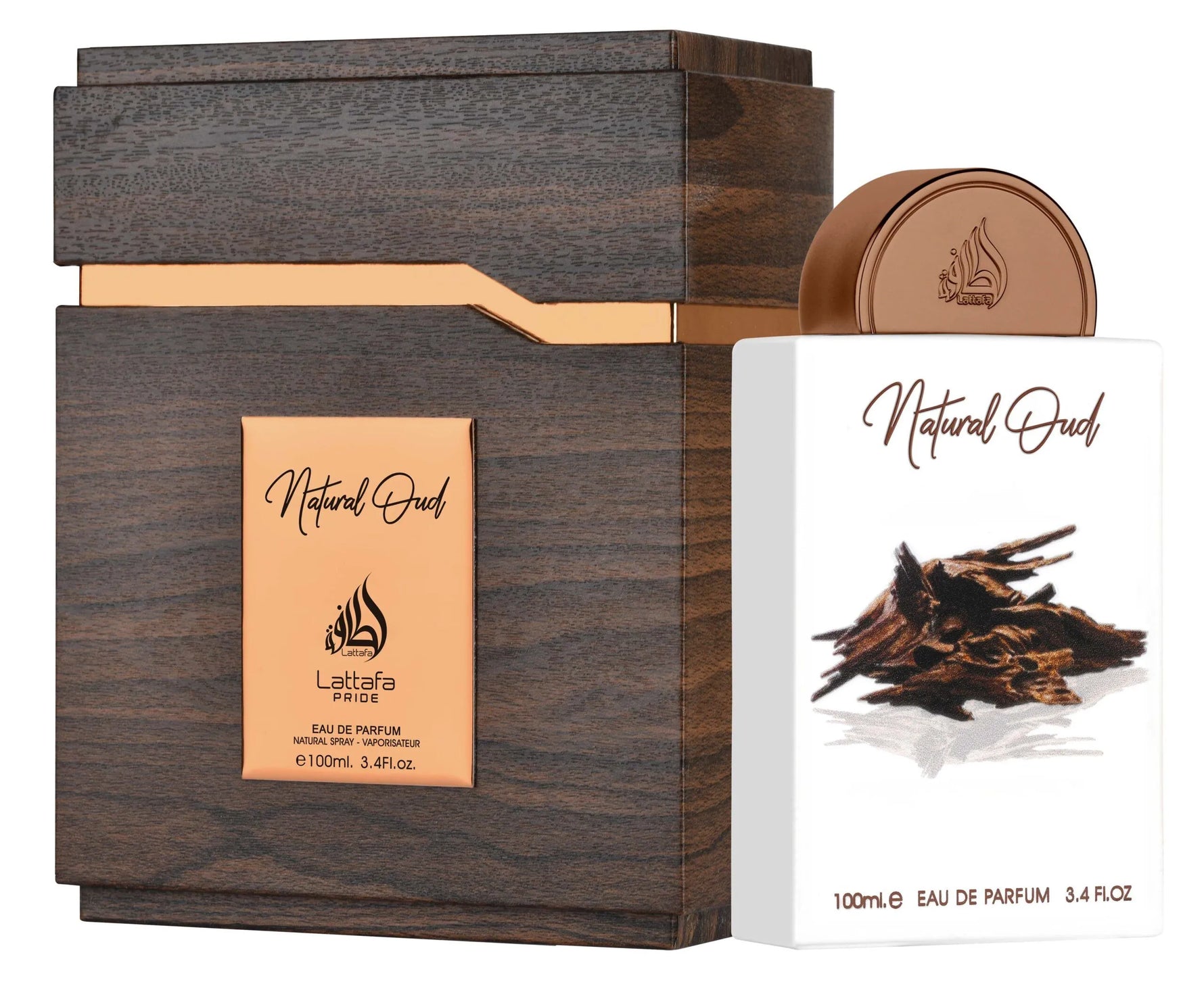 Lattafa Pride Natural Oud EDP 100 ml - Imagem 2