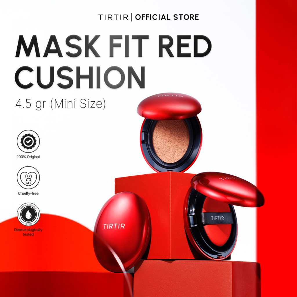 Base Tirtir Mask Fit Red Cushion 47 N Ebony Mini 4.5 g - Imagem 2