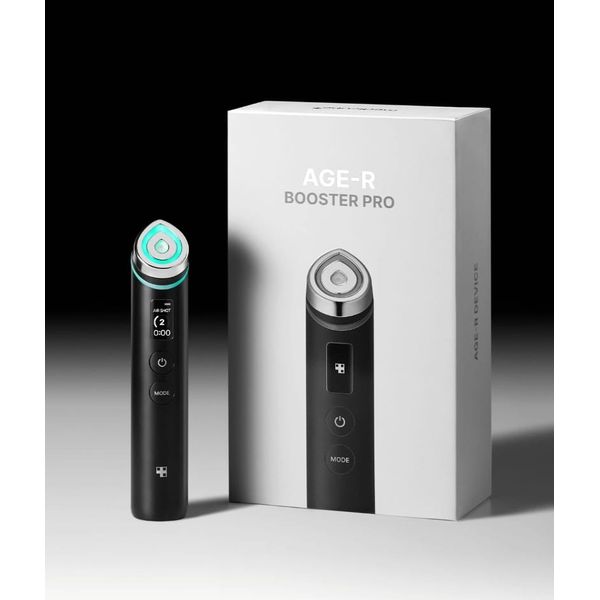 Capa P/Rejuvenecedor Medicube Age-R Booster Pro Head Preto - Imagem 2