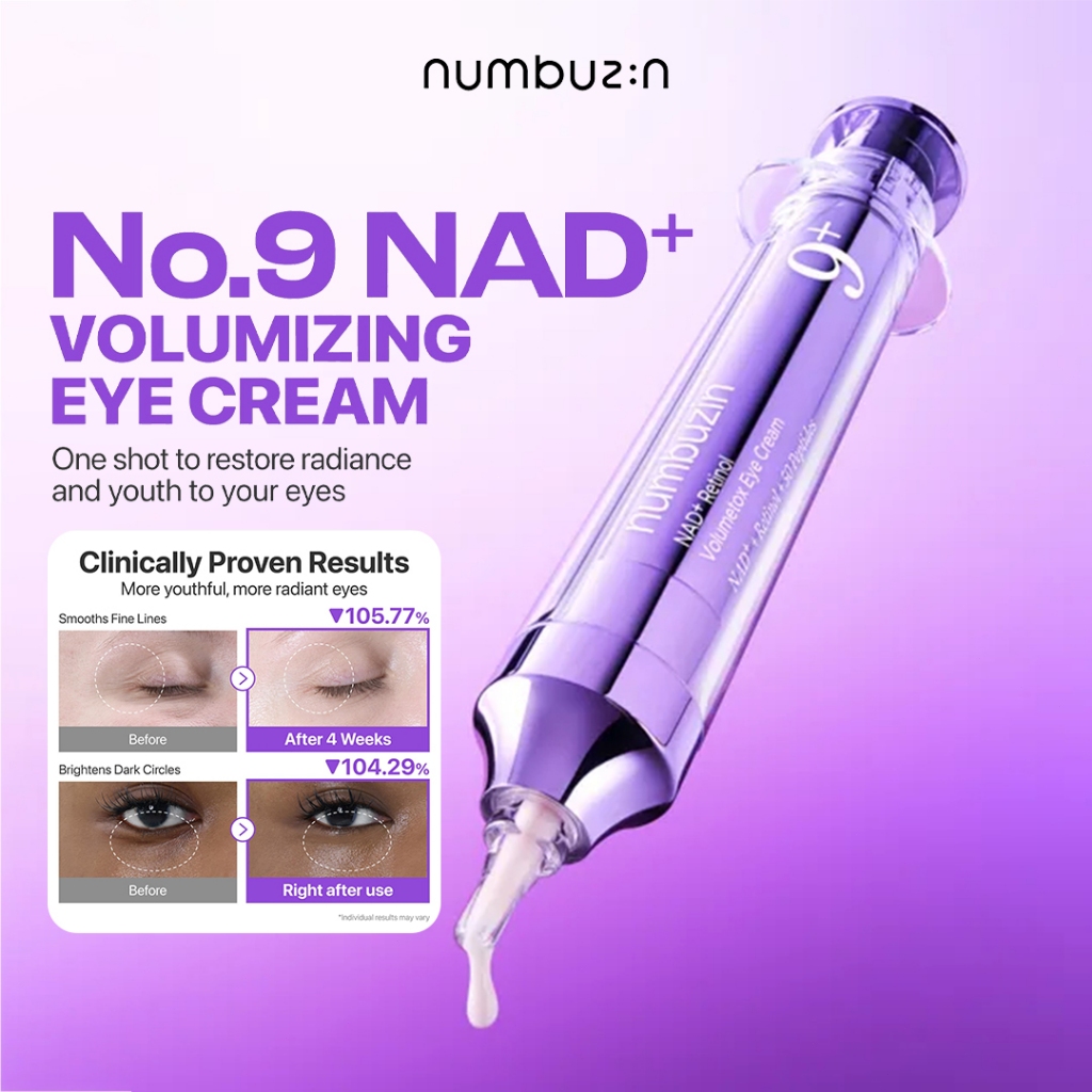 Creme Contorno Olhos Numbuzin No 9 Nad + Retin Volumet Eye Cr 20 - Imagem 3