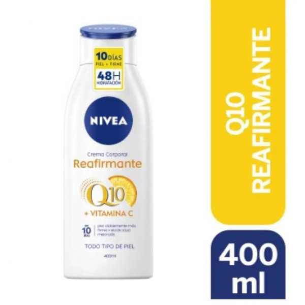 Creme Corpo Nivea Reafirmante Q 10 + Vitamina C 400 ml - Imagem 2
